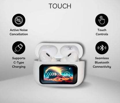 Airpods Pro 2 Touch Screen Edition With Working ENC/ANC