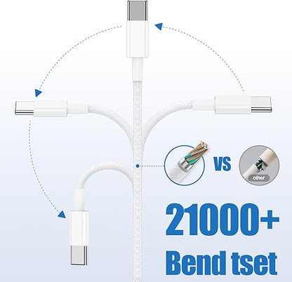 C To C Fast Charging Cable Compatible With All IOS & Android Devices