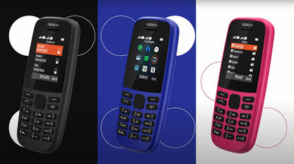 Nokia 105 Dual Sim | 4th Edition | PTA Approved | 1 Year Warranty