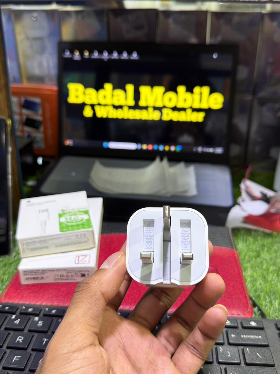 Super Fast Charger Adapter + 2 Free Cables 🎁 | Quick Charge Support | Compatible with iPhone | 6 Months Warranty