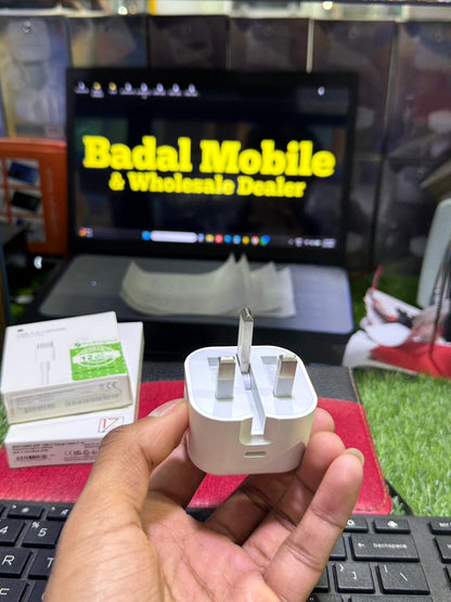 Super Fast Charger Adapter + 2 Free Cables 🎁 | Quick Charge Support | Compatible with iPhone | 6 Months Warranty