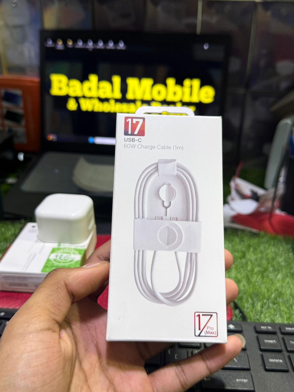 Super Fast Charger Adapter + 2 Free Cables 🎁 | Quick Charge Support | Compatible with iPhone | 6 Months Warranty