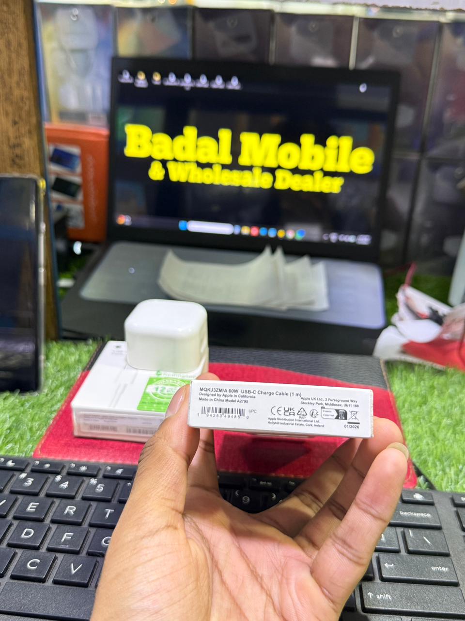 Super Fast Charger Adapter + 2 Free Cables 🎁 | Quick Charge Support | Compatible with iPhone | 6 Months Warranty