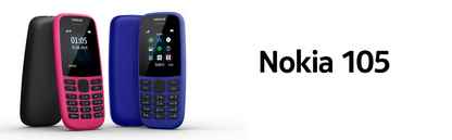 Nokia 105 Dual Sim | 4th Edition | PTA Approved | 1 Year Warranty