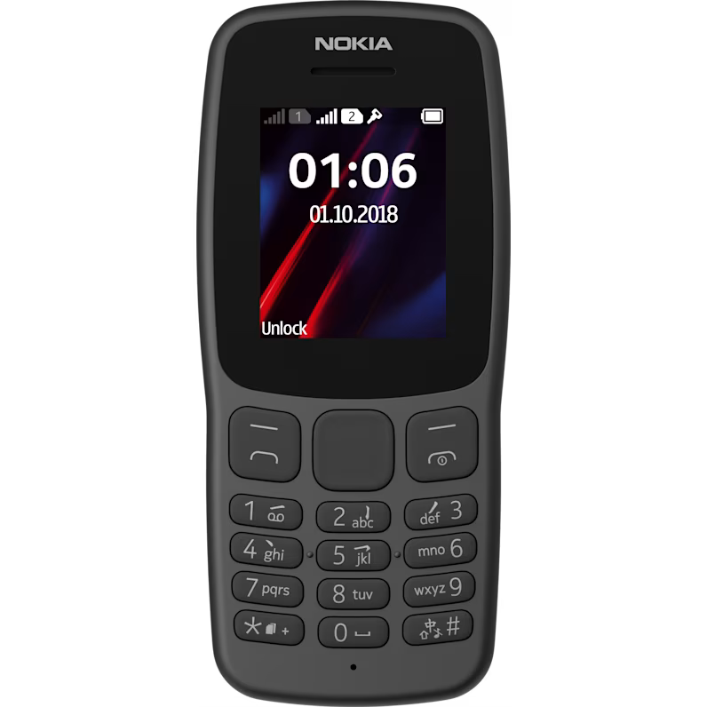 Nokia 106 Dual SIM (PTA Approved) 1 Year Warranty