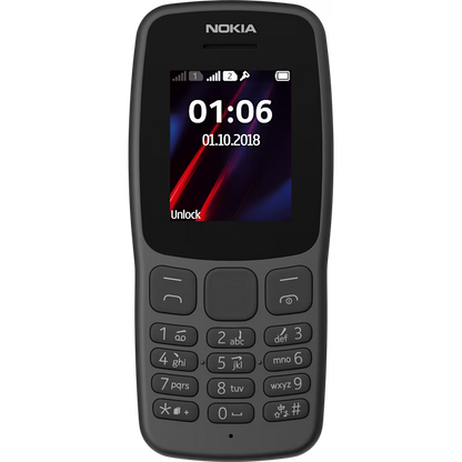 Nokia 106 Dual SIM (PTA Approved) 1 Year Warranty