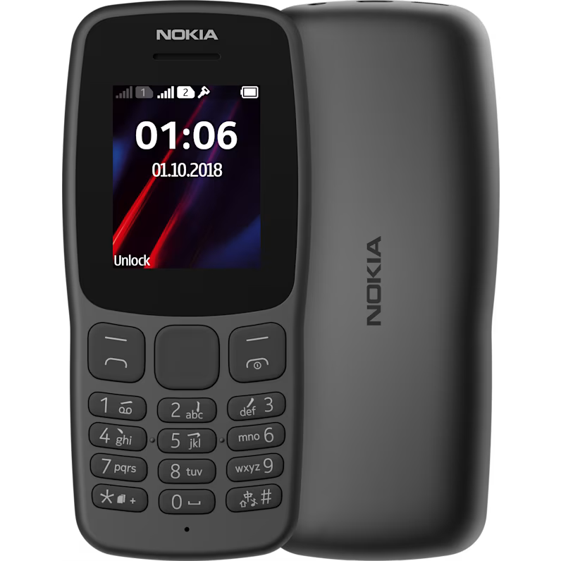 Nokia 106 Dual SIM (PTA Approved) 1 Year Warranty