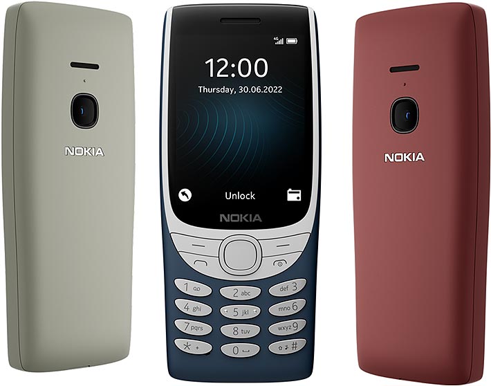 Nokia 8210 4G |PTA Approved| Dual Sim | 1 Year Warranty