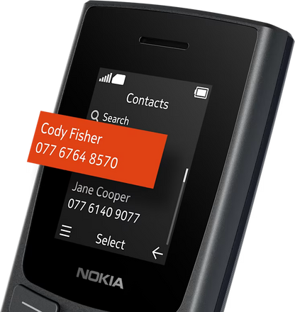 Nokia 110 New Model {Dual Sim} PTA Approved