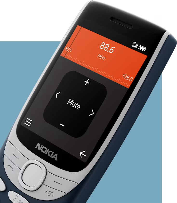 Nokia 8210 4G |PTA Approved| Dual Sim | 1 Year Warranty