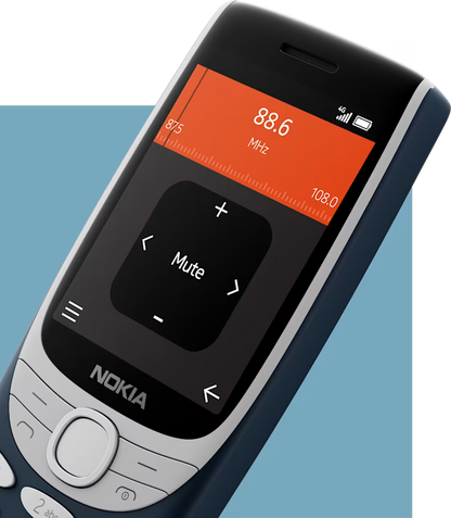 Nokia 8210 4G |PTA Approved| Dual Sim | 1 Year Warranty
